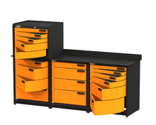 Load image into Gallery viewer, Heavy duty steel workbench