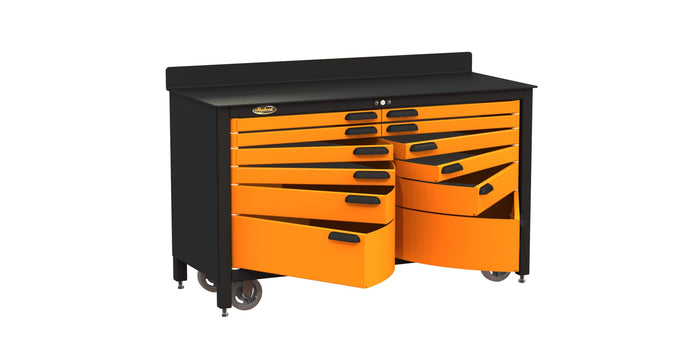 Mobile Workbench Storage – 12 drawers