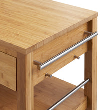 Load image into Gallery viewer, Kitchen Island w/ Drawers | Bamboo