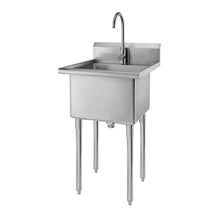 Load image into Gallery viewer, Stainless Steel Utility Sink