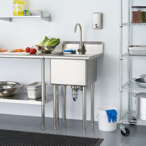 Stainless Steel Utility Sink