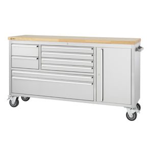 Stainless Steel Rolling Workbench