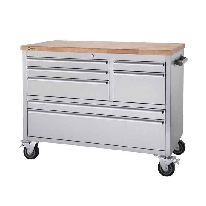 Stainless Steel Rolling Workbench