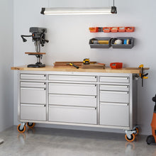 Load image into Gallery viewer, Stainless Steel Rolling Workbench