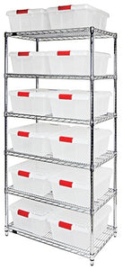 Latch Container Wire Shelving